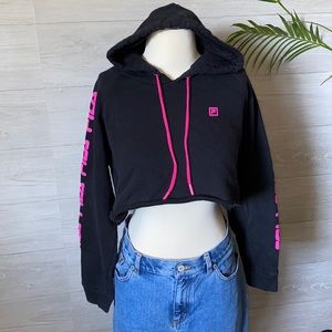 S cropped Fila Hoodie 💓💓